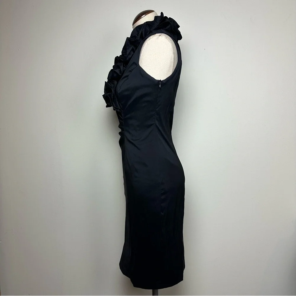 Xscape Ruffle Neck Dress - Picture 5 of 12